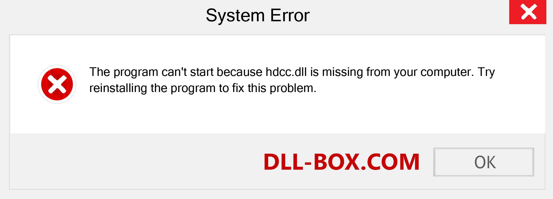  hdcc.dll file is missing?. Download for Windows 7, 8, 10 - Fix  hdcc dll Missing Error on Windows, photos, images